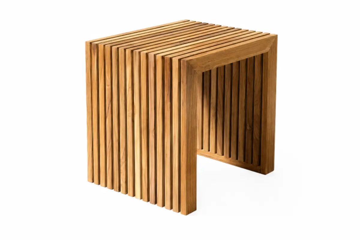 Teak Hocker-Tisch Verona
