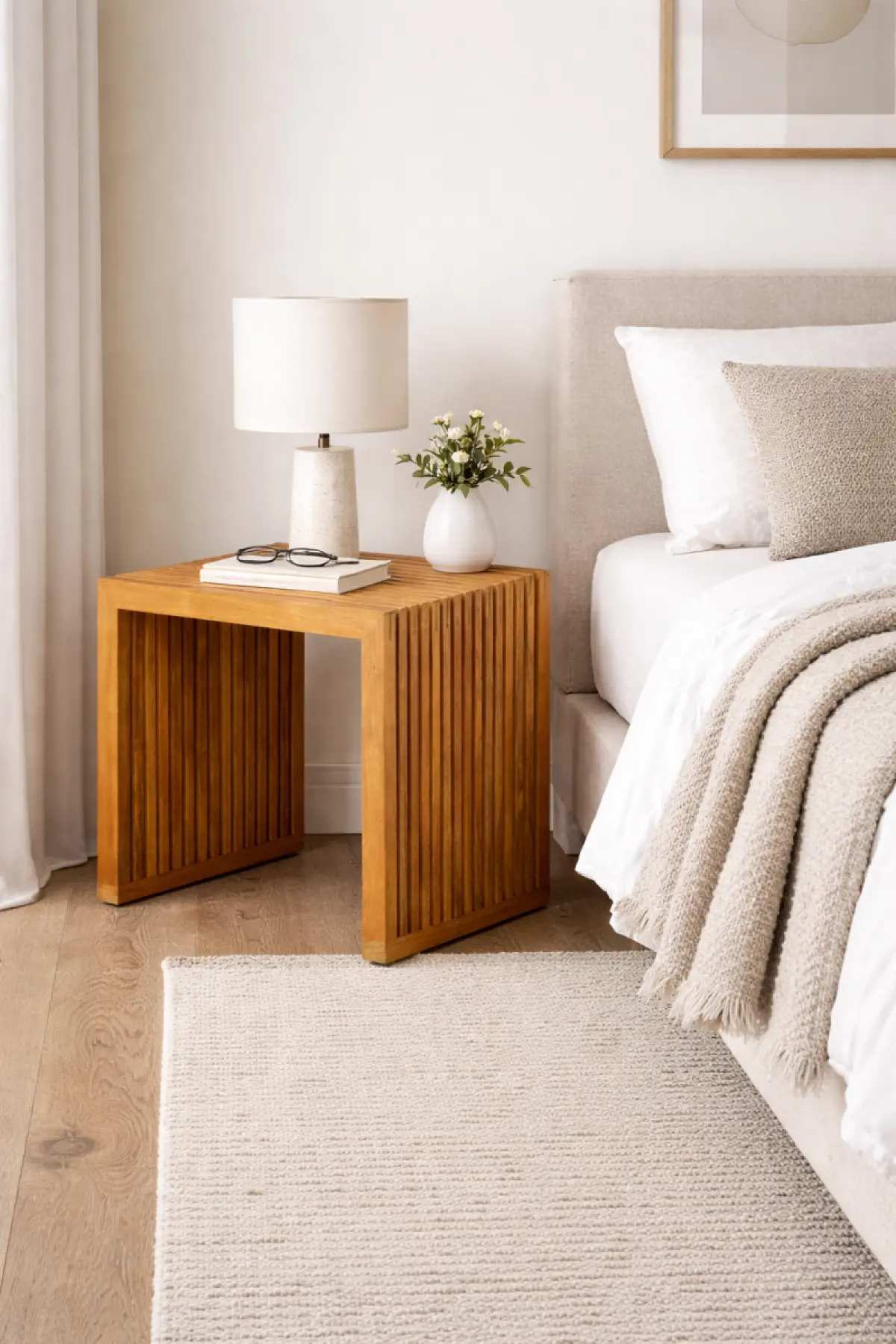 Teak Hocker-Tisch Verona