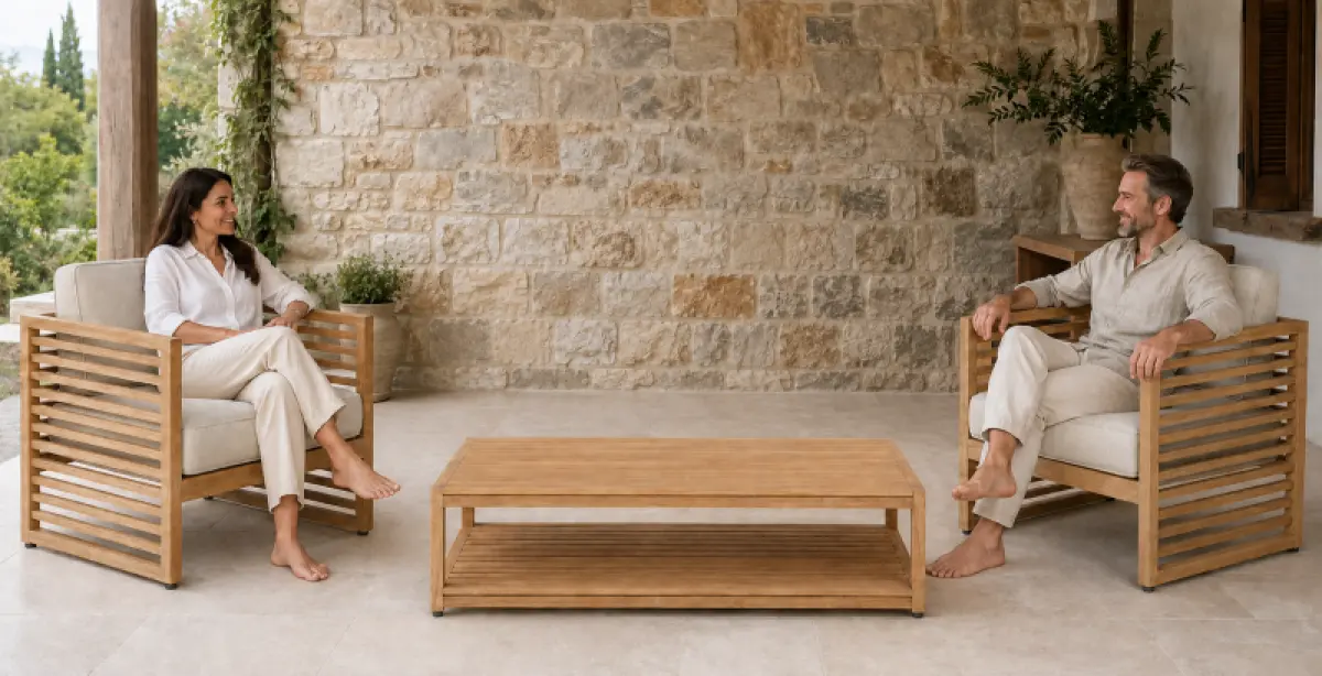 Teak Stuhl Prementura