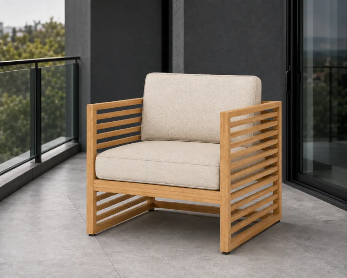 Teak Stuhl Prementura