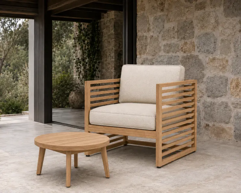 Teak Stuhl Prementura