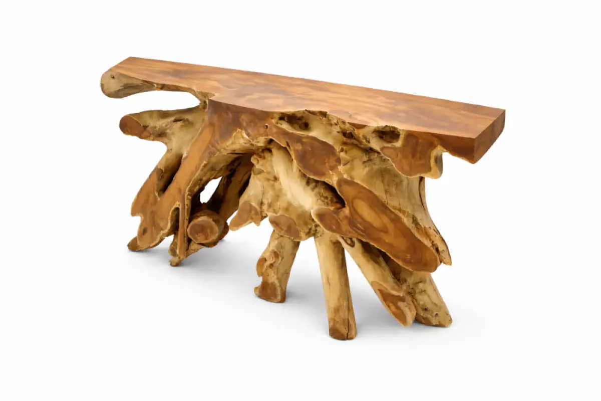 Teak Wurzel Konsolentisch Almata