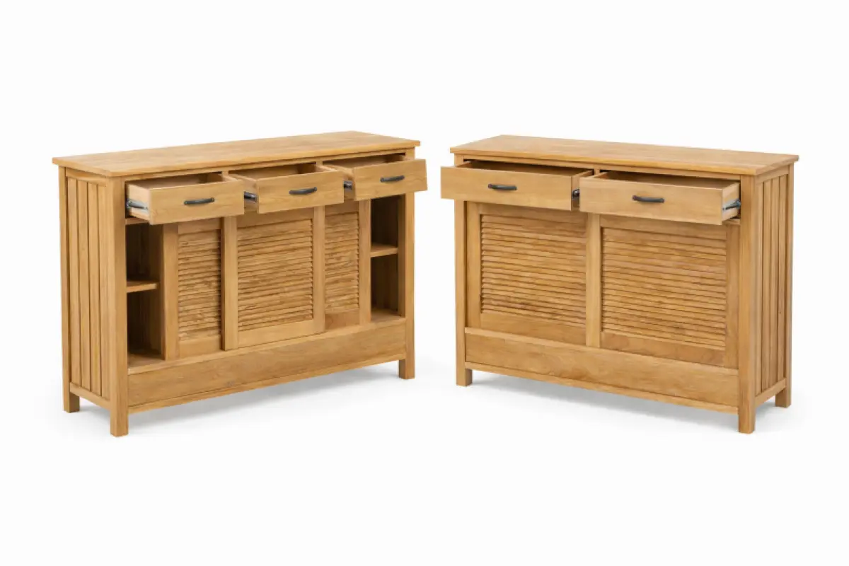 Teakholz Anrichte Temu