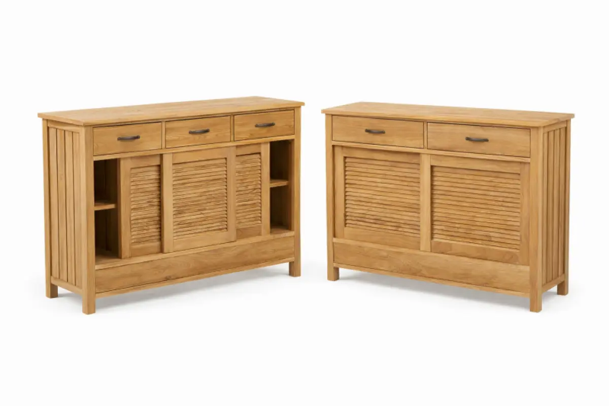 Teakholz Anrichte Temu