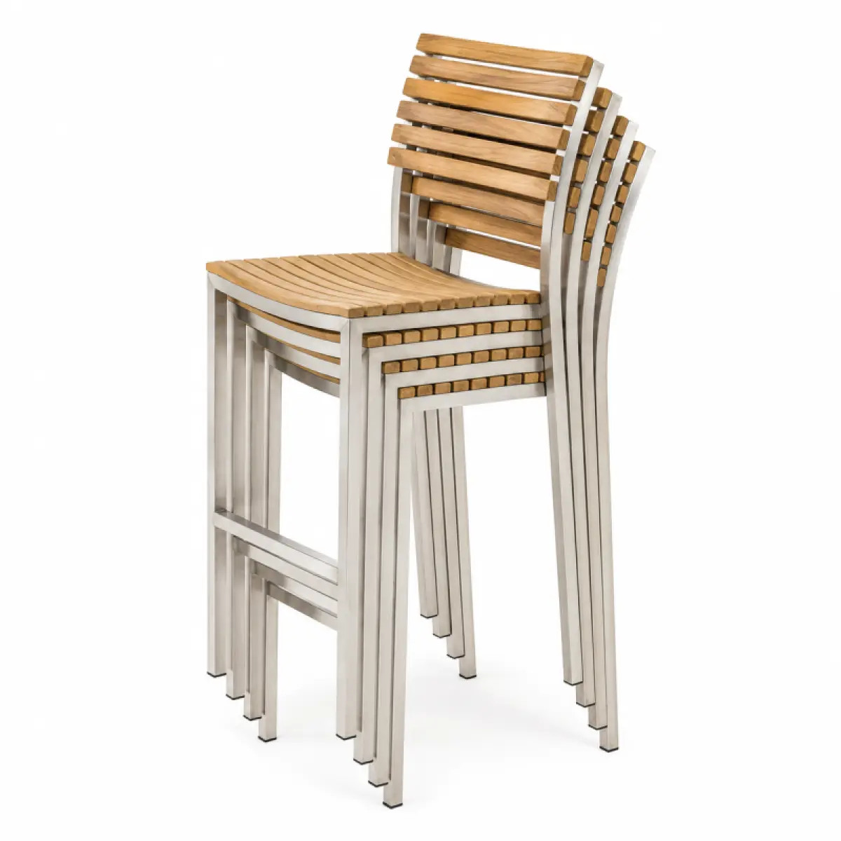 Teakholz Barstuhl Memory