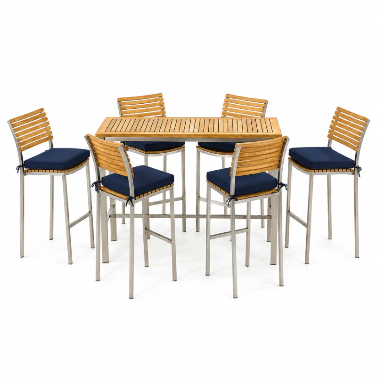 Teakholz Barstuhl Memory