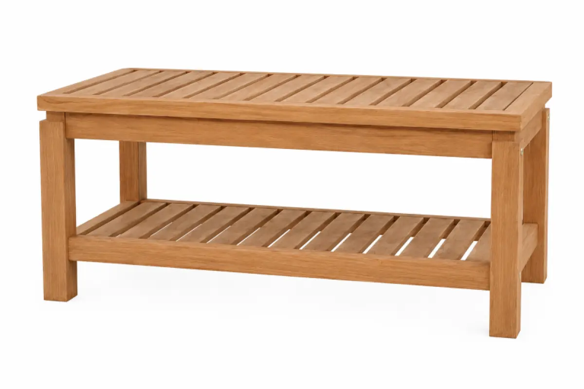 Teakholz Beistelltisch  Gora  XL