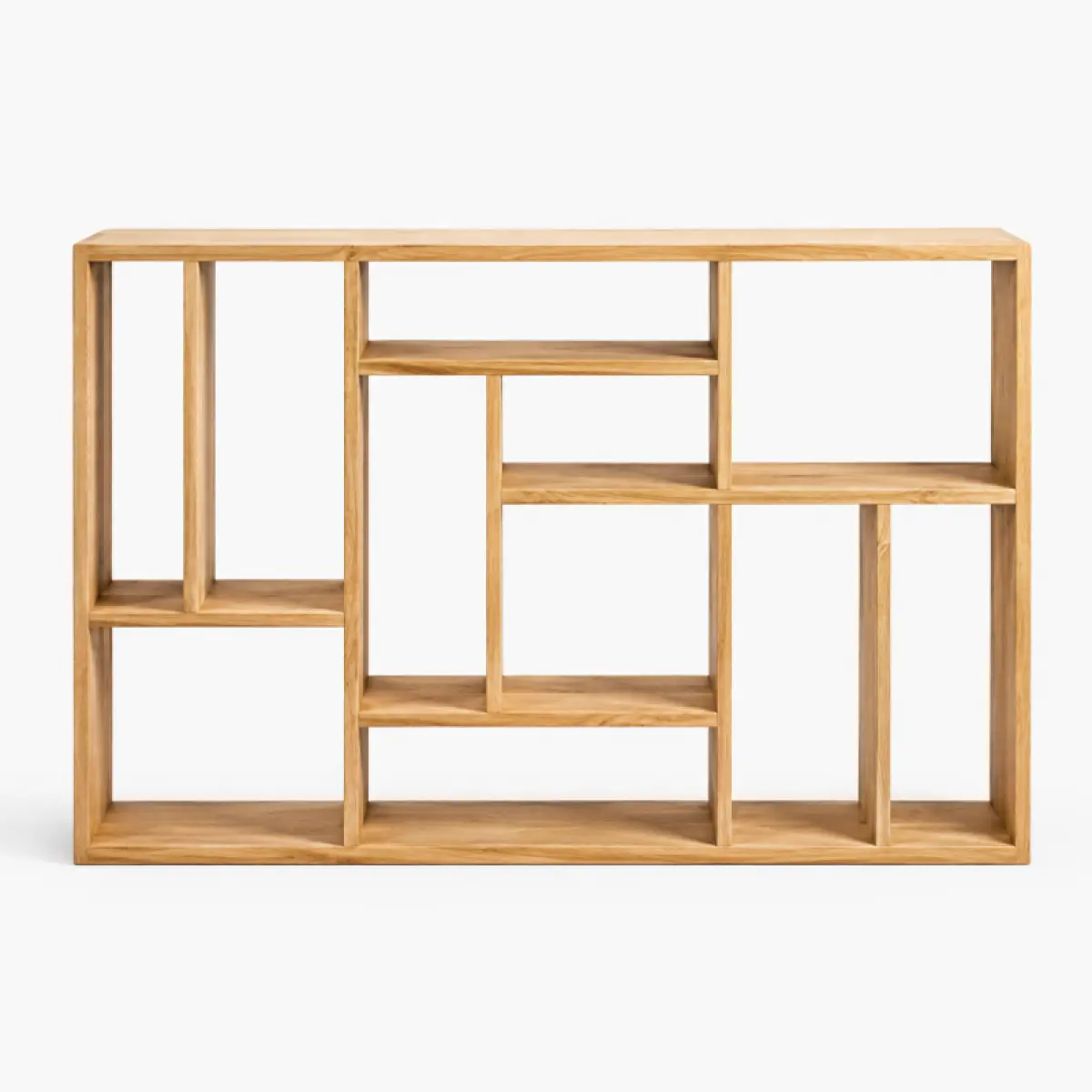 Teakholz Bücherregal Kutu