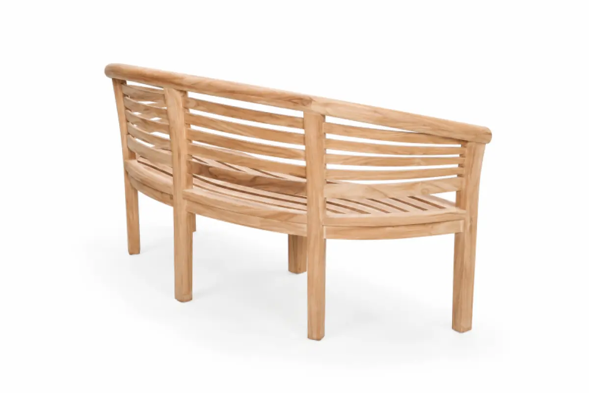 Teakholz Gartenbank Alesto