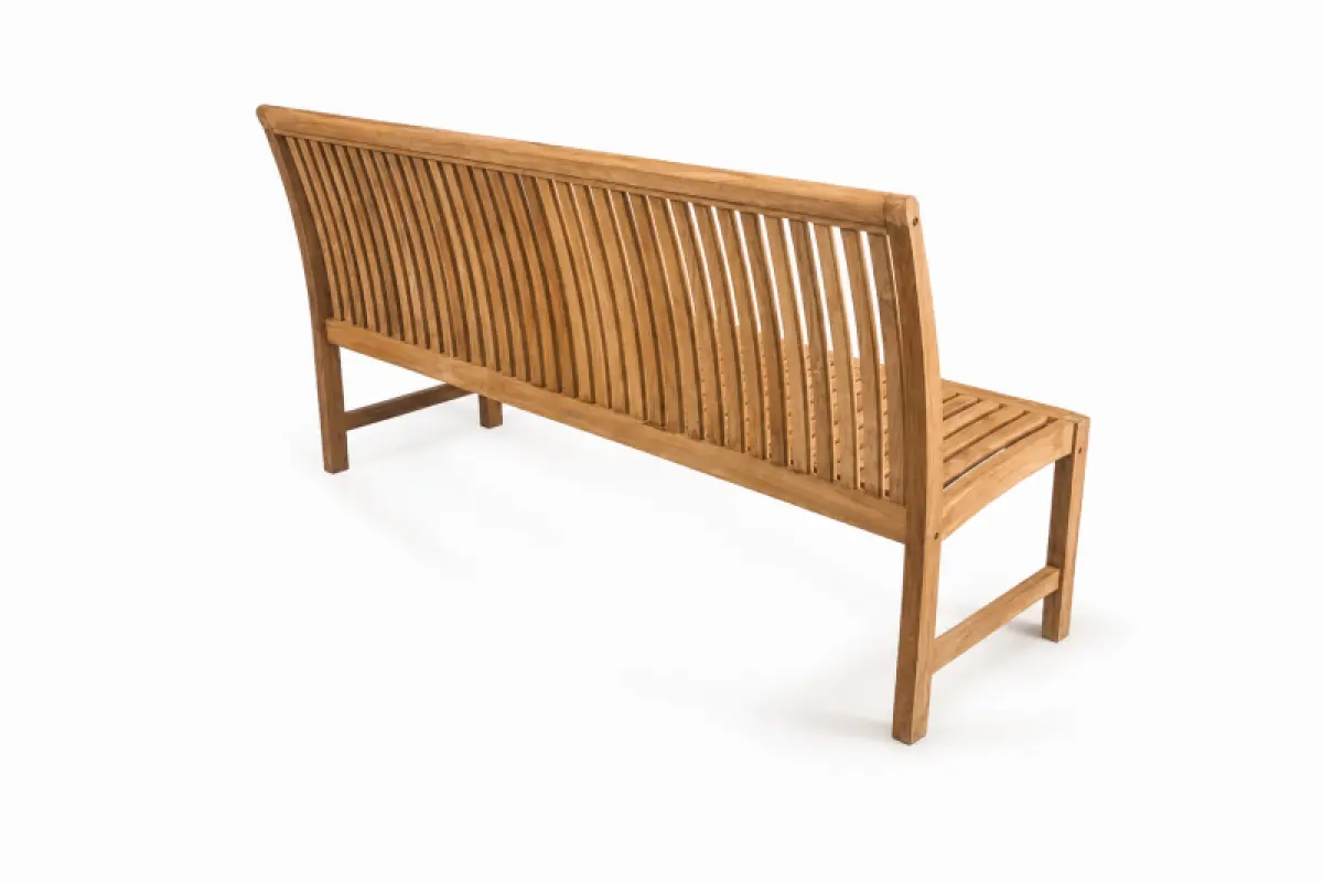Teakholz Gartenbank Hawaii ohne Armlehnen