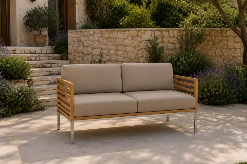 Teakholz Gartenbank Palermo