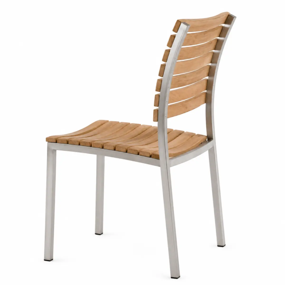 Teakholz Gartenstuhl Memory ohne Arm