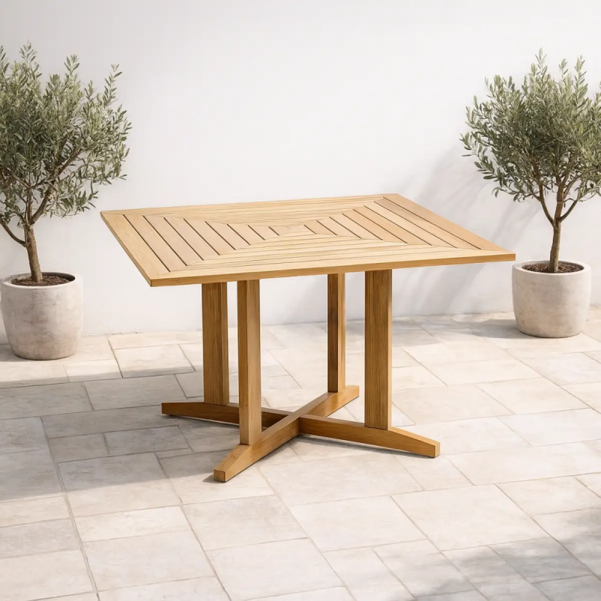 Teakholz Gartentisch Kare