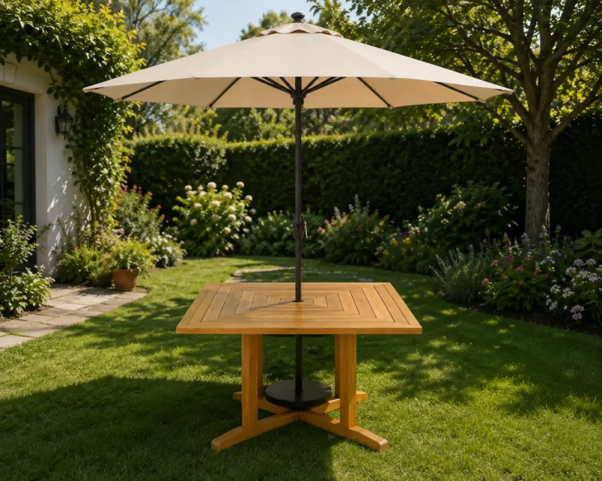 Teakholz Gartentisch Kare