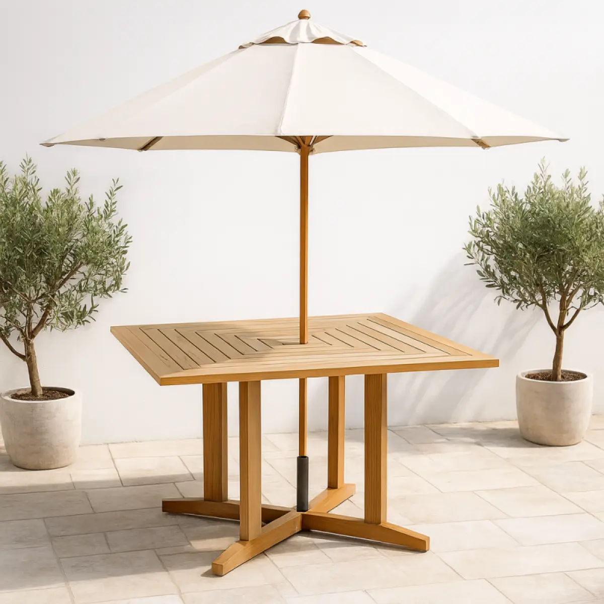 Teakholz Gartentisch Kare