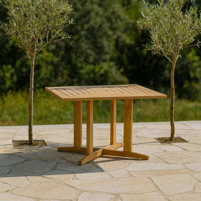 Teakholz Gartentisch Kare