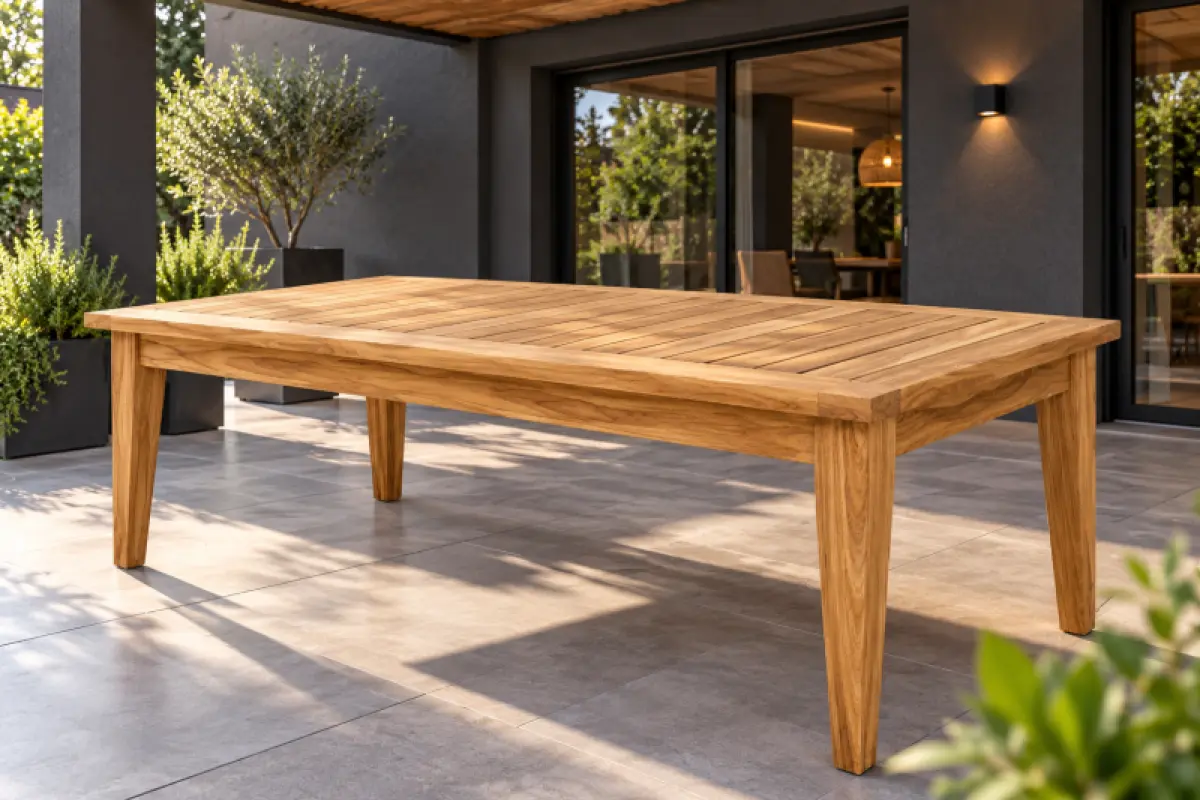 Teakholz Gartentisch Tanuru