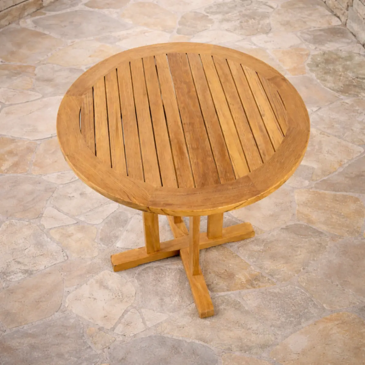 Teakholz Rundtisch Pele