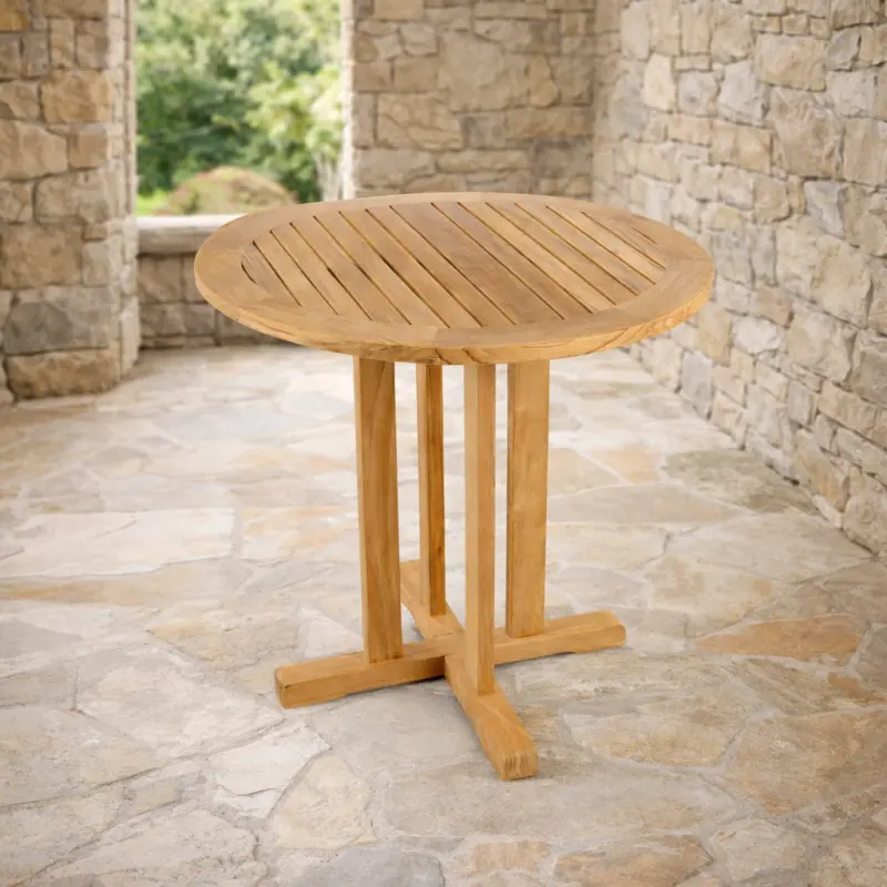 Teakholz Rundtisch Pele