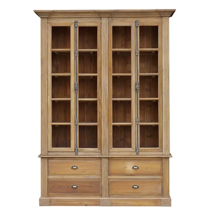 Teakholz Schrank Leoni