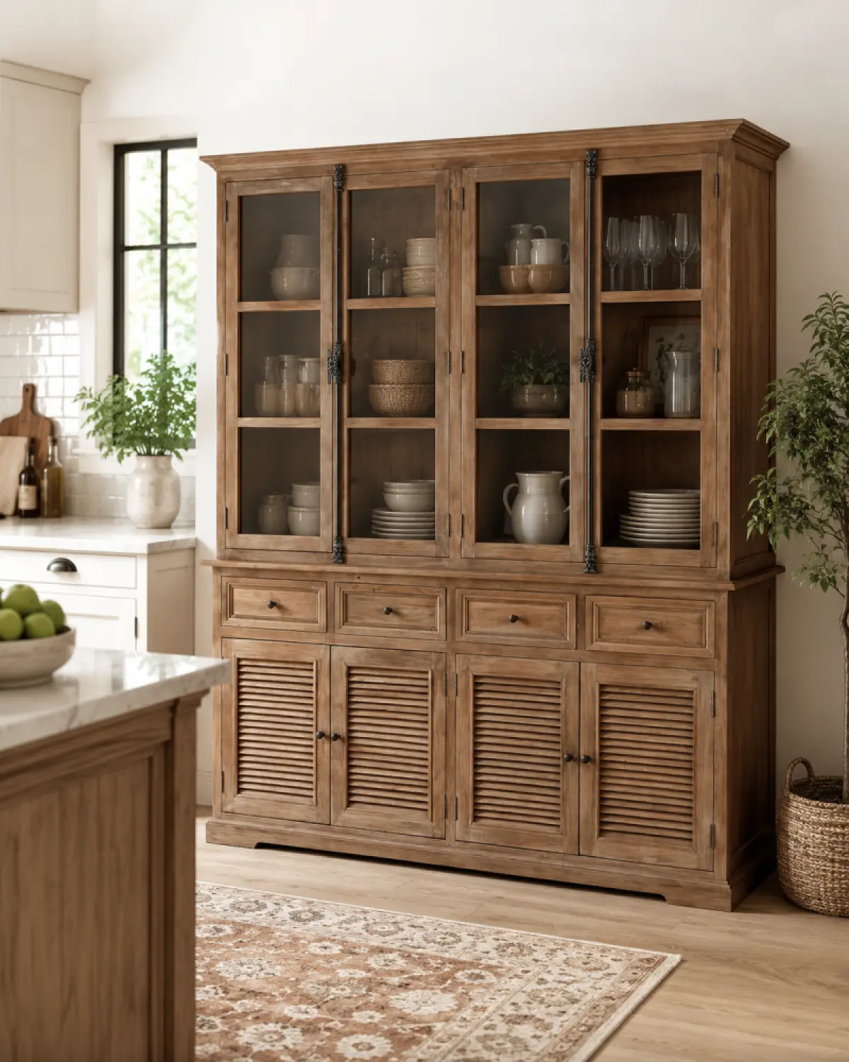 Teakholz Schrank Malabadi