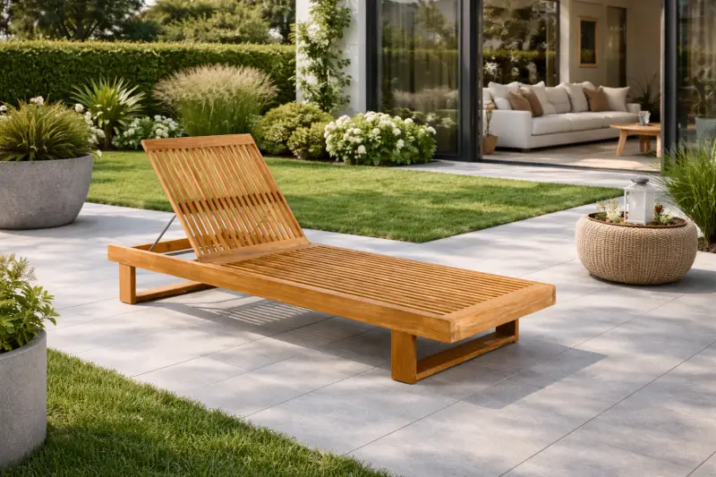 Teakholz Sonnenliege Prementura