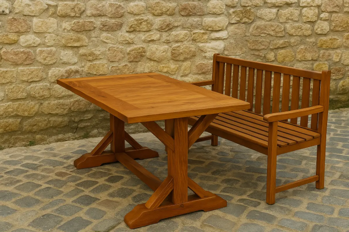 Teakholz Tisch Mikoa