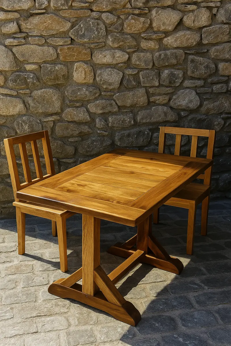 Teakholz Tisch Mikoa