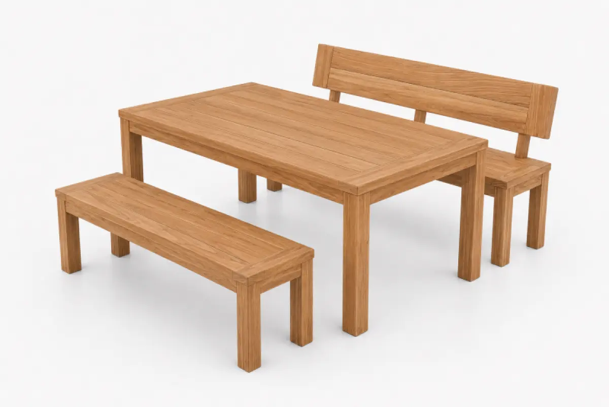 Teakholz Tisch Mamba