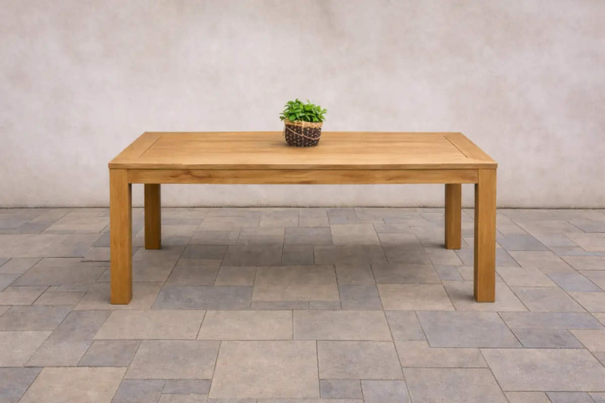 Teakholz Tisch Mamba