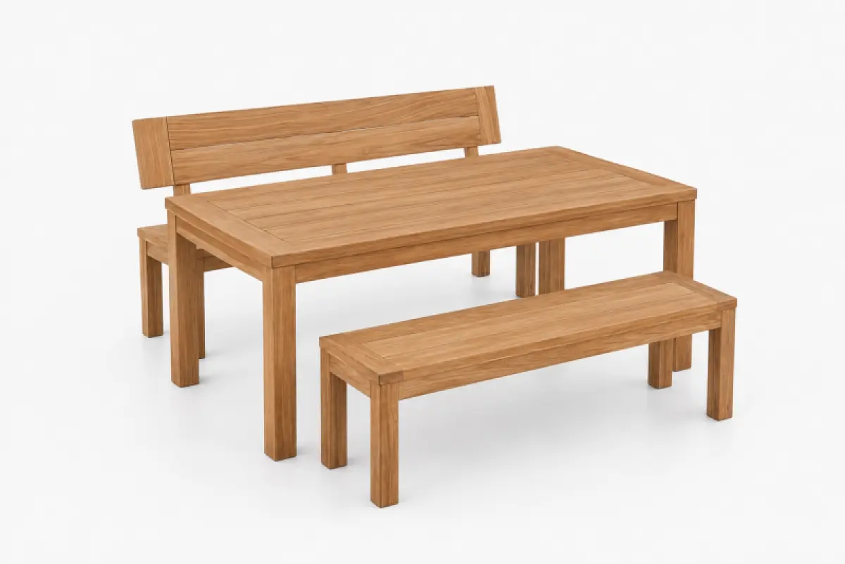 Teakholz Tisch Mamba