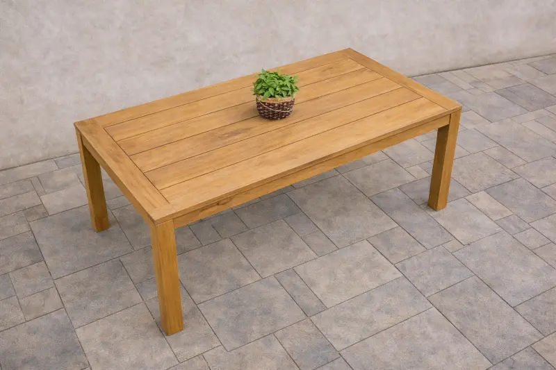 Teakholz Tisch Mamba