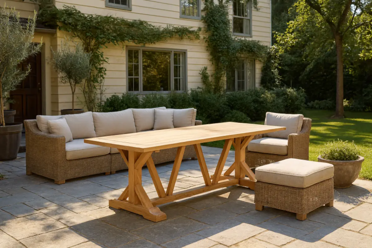 Teakholz Tisch Pienza