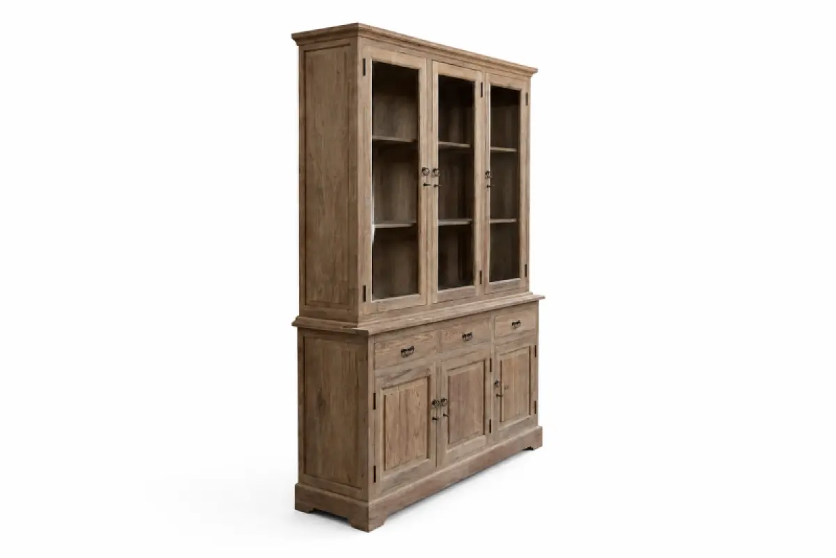 Teakholz Vitrine Samba
