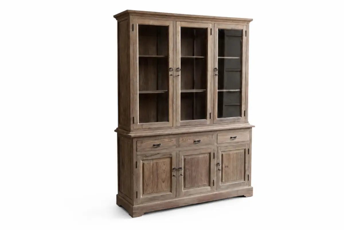 Teakholz Vitrine Samba