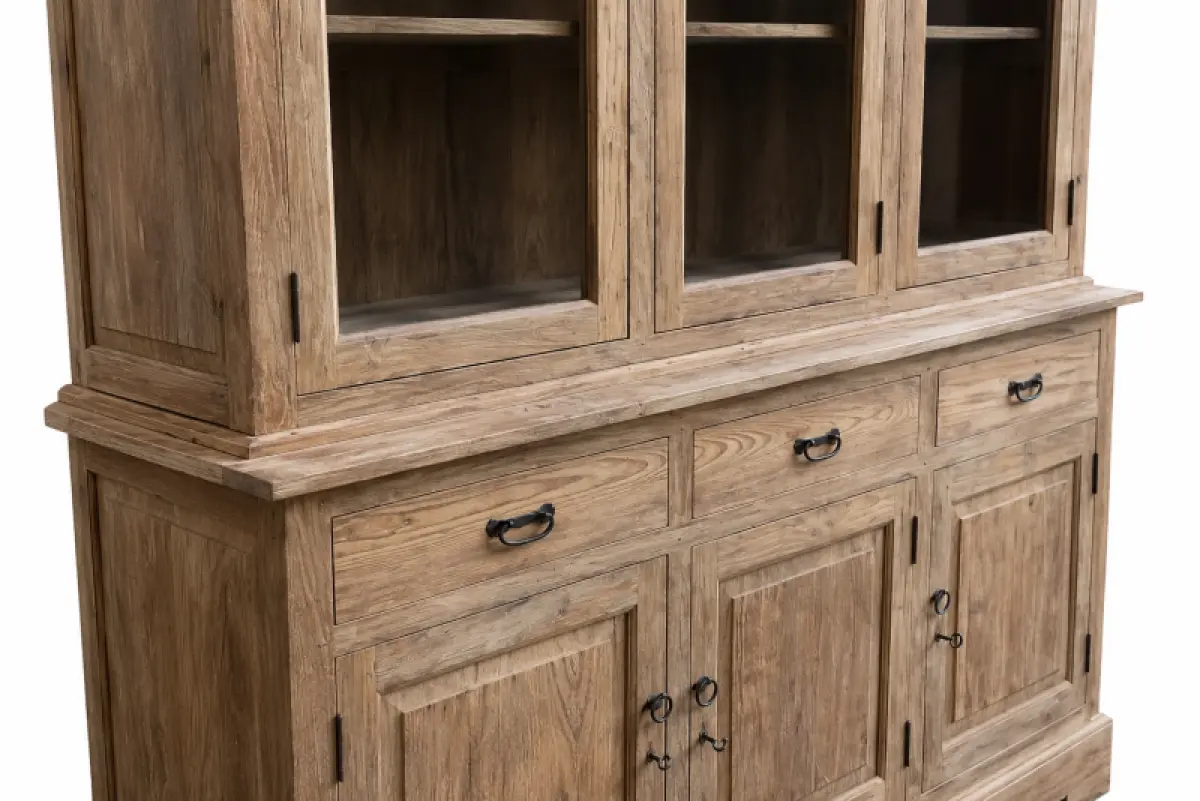 Teakholz Vitrine Samba