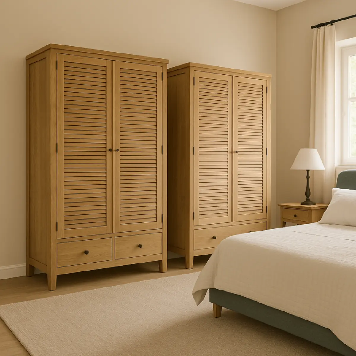 Teakholzschrank Bella