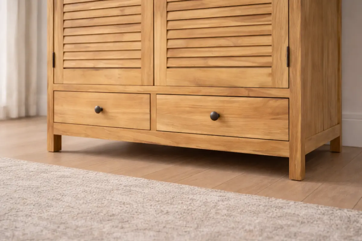 Teakholzschrank Bella