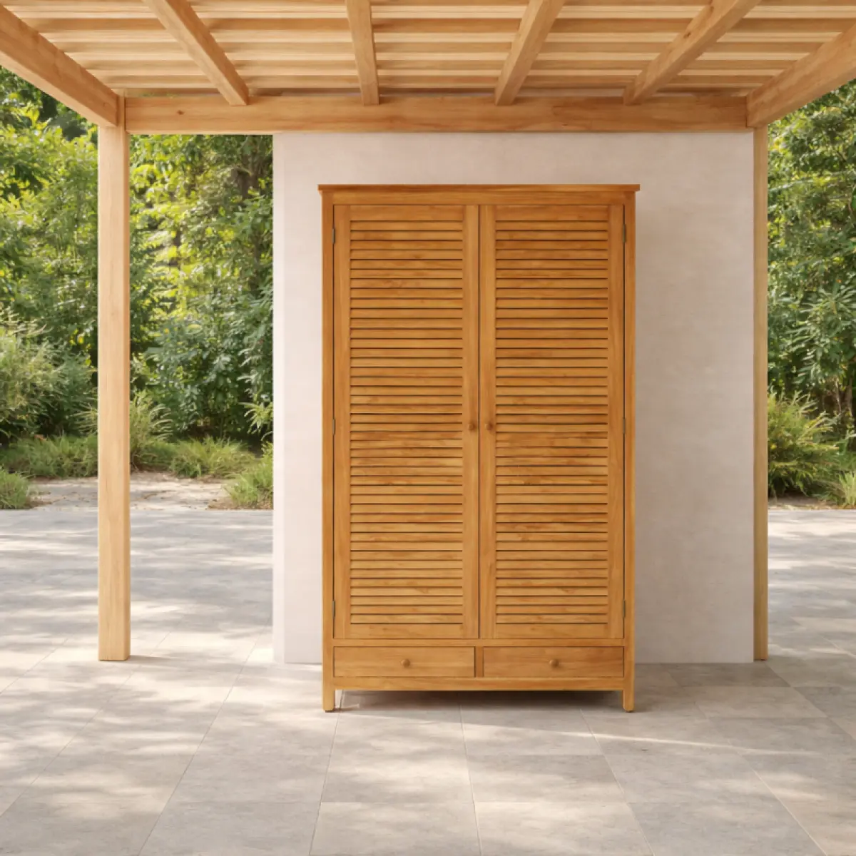 Teakholzschrank Bella