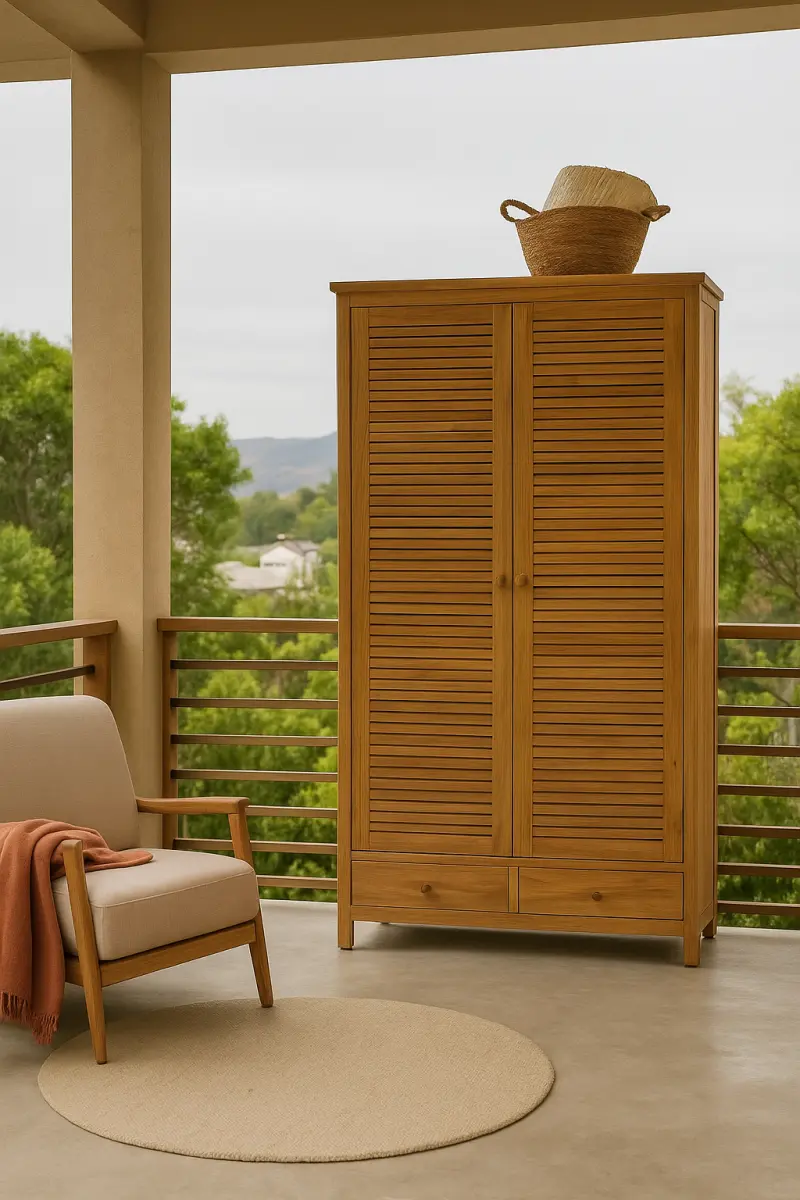 Teakholzschrank Bella