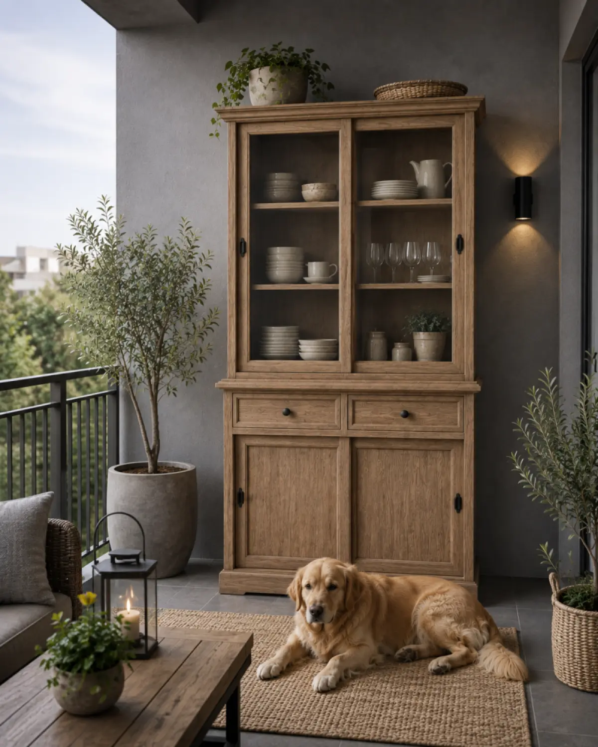 Vitrinen Schrank Malibu