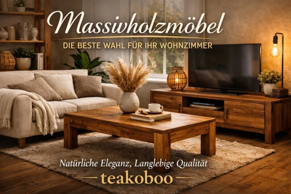 Warum Massivholzmöbel die beste Wahl für Wohnräume sind